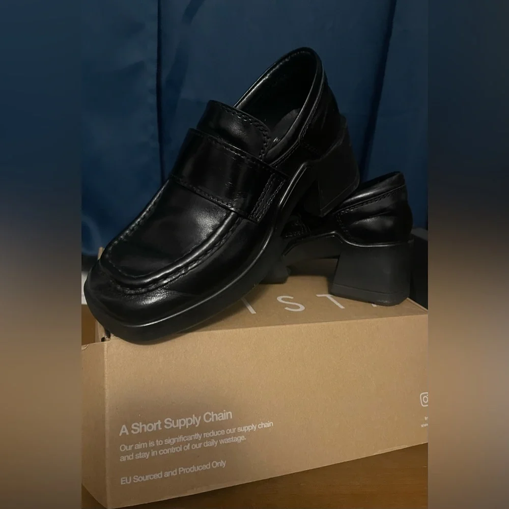 Miista Billie Black Loafers Size 7.5 US - Picture 6 of 16